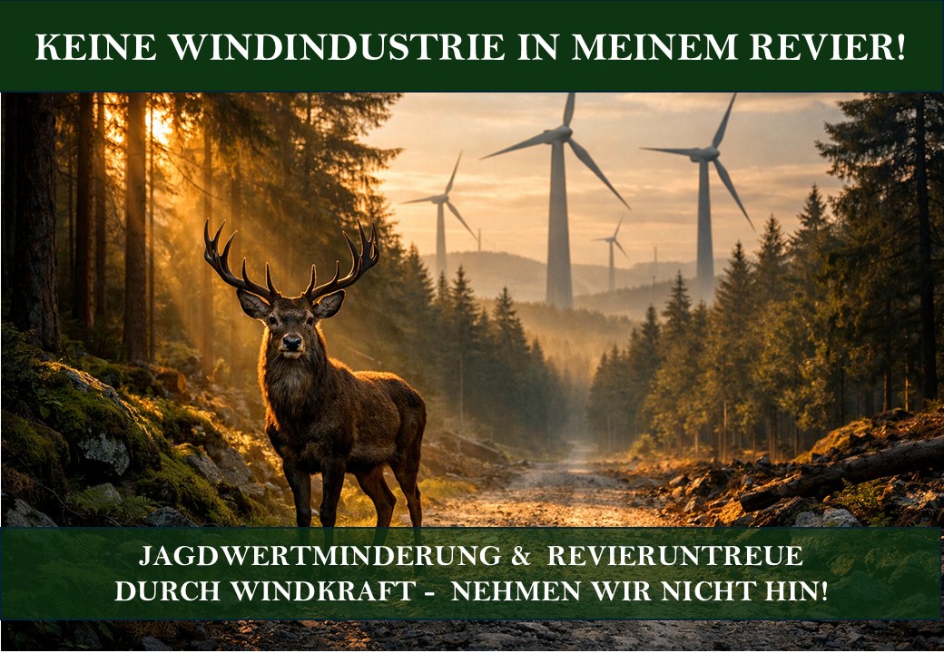 Keine Windindustrie in meinem Revier